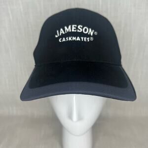 Jameson Caskmates Irish Whiskey Logo Black Baseball Cap Adjustable Sport Tek Hat